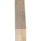 Ekena Millwork 6"W x 24"D x 24"H Balboa Rough Sawn Knee Brace, Douglas Fir BRC06X24X24BOA00RDF - alternate 3